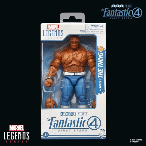 Marvel Legends Series The Fantastic 4-First Steps: The Thing 6" Action Figure - Picture 2 of 7